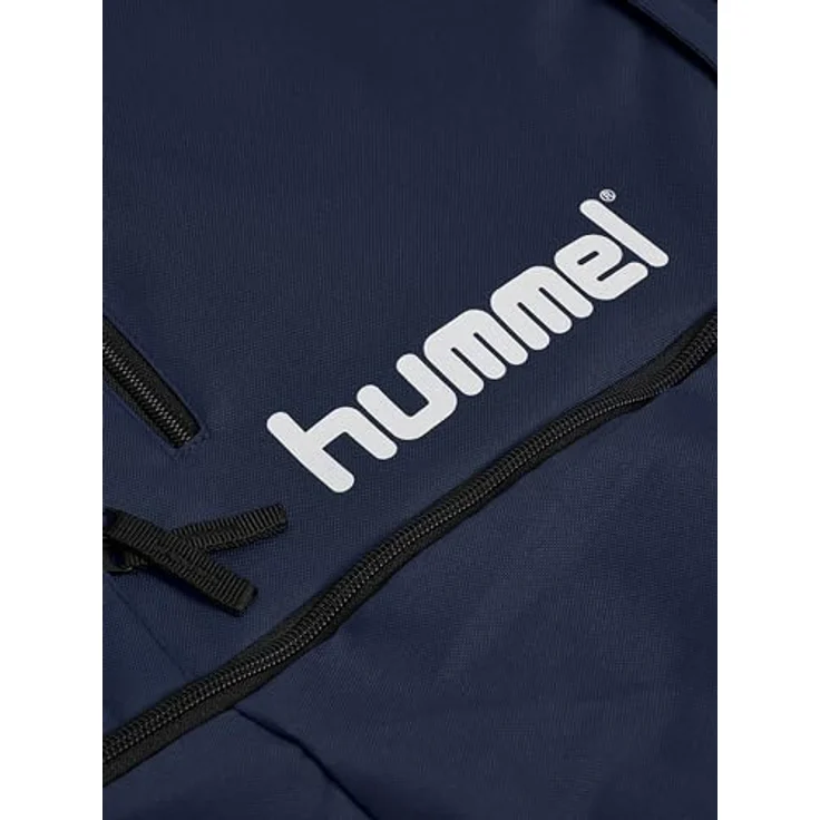 hummel Sporttasche hmlPromo Back Pack, Polyester, Laptopfach, 28 Liter, schwarz – Bild 5