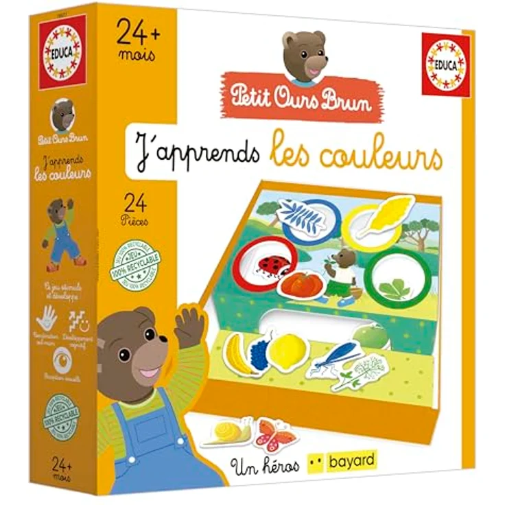 Educa Lernspiel J'apprends les couleurs (FR), interaktives Lernspiel zur Farberkennung für Kinder – Bild 4