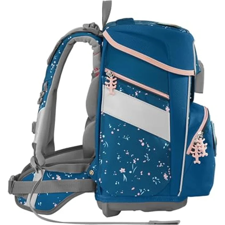 Step by Step Schulranzen-Set Space Wild Horse Ronja, 5-teilig, blau, ergonomischer Tornister mit Reflektoren, höhenverstellbar mit Hüftgurt, 20l – Bild 4