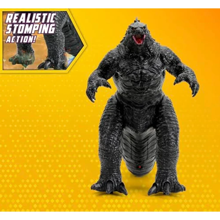 JADA Actionfigur Jada 253256005 - RC Godzilla Heat-Ray Breath 1:12, ferngesteuerte Figur mit Wasserdampf-Hitzestrahl, 63 cm, Godzilla x Kong: The New Empire – Bild 5