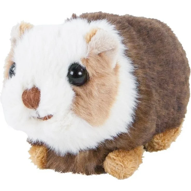 Bukowski Kuscheltier Bukowski Meerschweinchen Piggy 15 cm (Plüschmeerschweinchen Stoffmeerschweinchen) kuschelweicher Plüsch braun/weiß/beige
