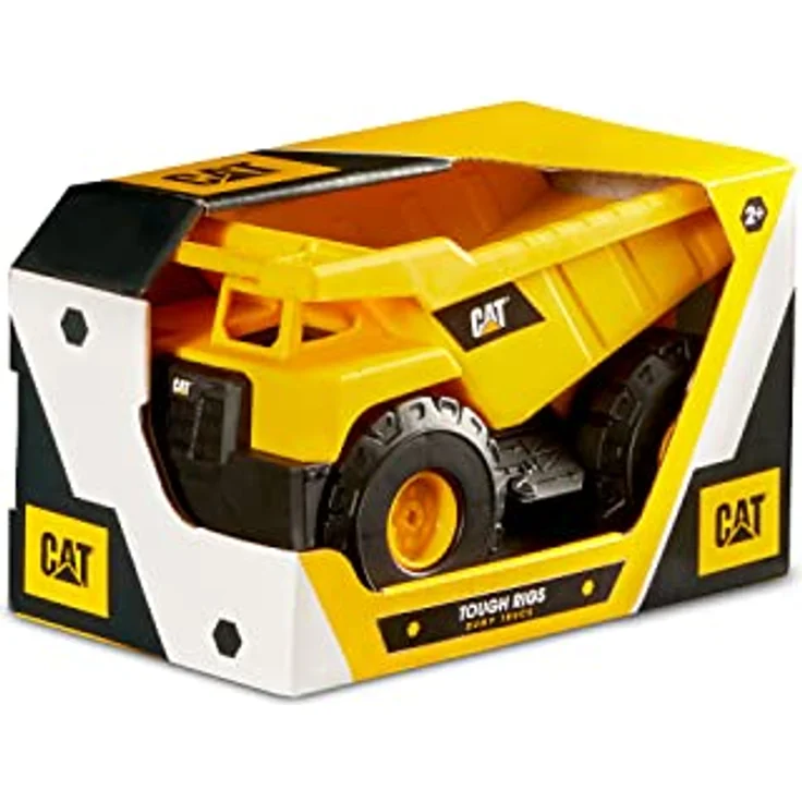 CATERPILLAR 82031 LKW mit Kugelgelenk, 38 cm, robustes Spielzeugfahrzeug für drinnen und draußen – Bild 3
