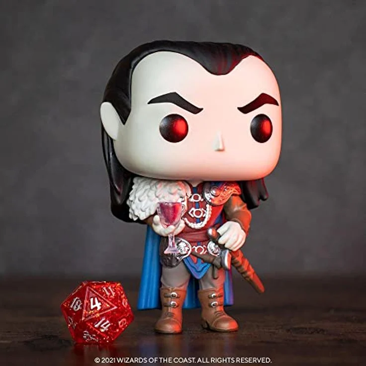 POP! Dungeons & Dragons 782 – Strahd Vinyl Figur mit Dice, Special Edition, One Size – Bild 3