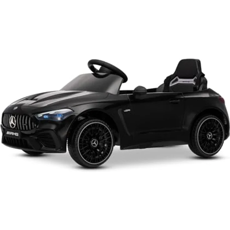 Beneo Mercedes CLE 12V, Elektrisches Kinderfahrzeug mit Hinterradantrieb, schwarz, Lithium-Akku, LED-Beleuchtung, Einsitzer, 2,4-GHz-Fernbedienung, MP3-Player mit USB/AUX/Bluetooth, ORIGINAL-Lizenz – Bild 9