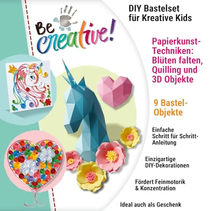 Ravensburger 182368 Be Creative Paper Art, DIY für Kinder ab 8 Jahren – Bild 4
