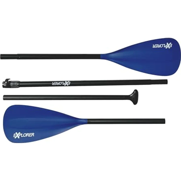EXPLORER ISUP ALF2, aufblasbares Stand Up Paddle Surfboard, 320 cm mit DTEX-1000D-Dropstitch-Technologie, 6"/15cm dick, D-Ringe für Kajak-Sitz und Leash, optimierte Rockerlinie, Neopren-Tragegriff – Bild 5