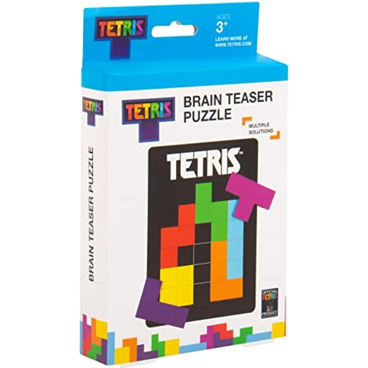Fizz Creations Tetris - Tetrimino Wooden Puzzle, 7 Teile für Puzzle-Liebhaber und Weltraumfans – Bild 4