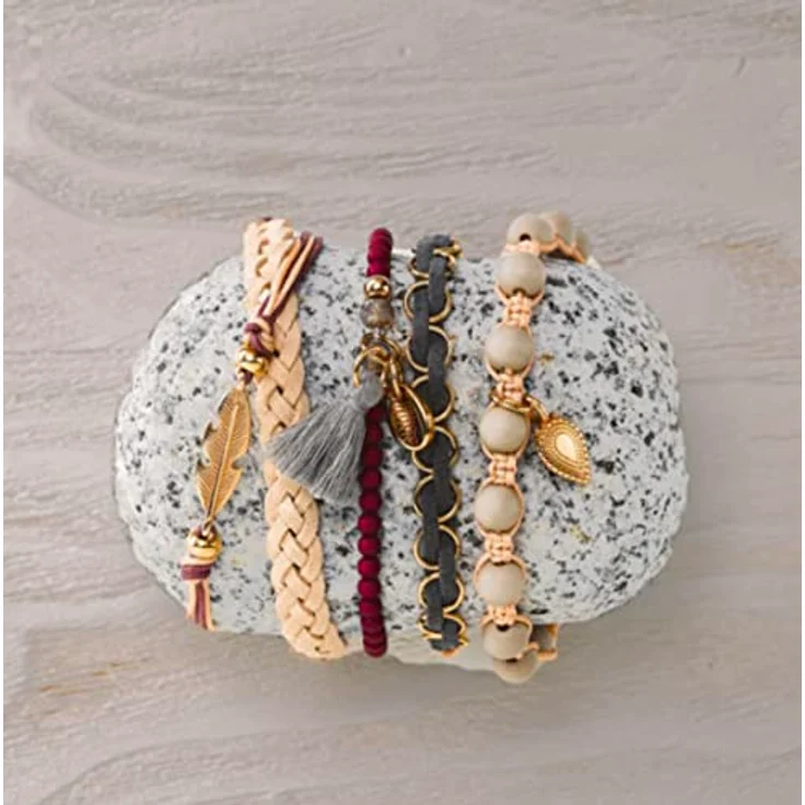 Boho-Schmuckset Love & Peace – Bild 4