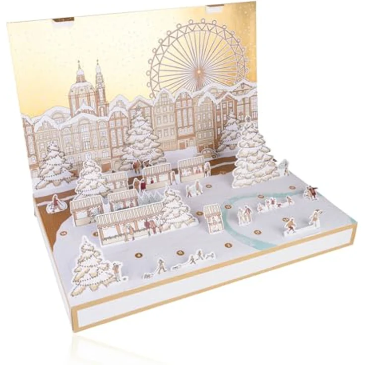 Accentra Beauty Adventskalender WINTER MAGIC, 24-teiliges Wellness Geschenk für Frauen, weihnachtliches Design – Bild 1