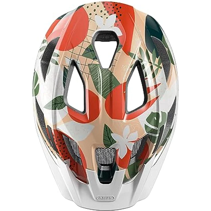 ABUS Fahrradhelm Aduro 3.0 – City-Helm für Damen und Herren – Orange, Größe L, In-Mold-Verbindung, Zoom Evo Adult Justier-System, Belüftungssystem – Bild 4