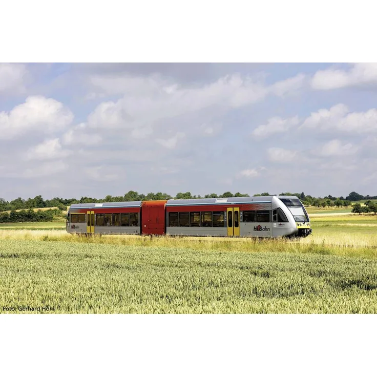 Piko N 40283 N Elektrotriebwagen Hondekop der NS, Modelleisenbahn in grüner Lackierung, Epoche IV