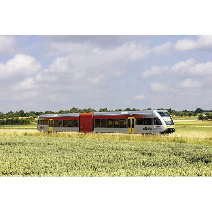 Piko N 40283 N Elektrotriebwagen Hondekop der NS, Modelleisenbahn in grüner Lackierung, Epoche IV