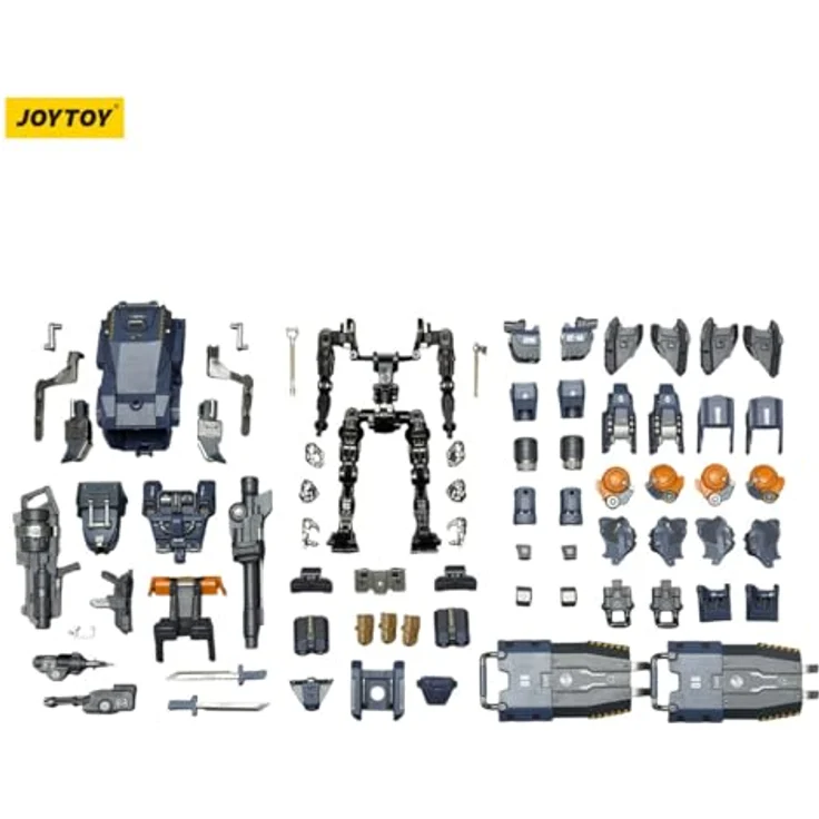 Joy Toy Dark Source Actionfigur APOC Series Storm Lucis Fire Support Type Mech, 16 cm, detailreich und beweglich mit Zubehör – Bild 5