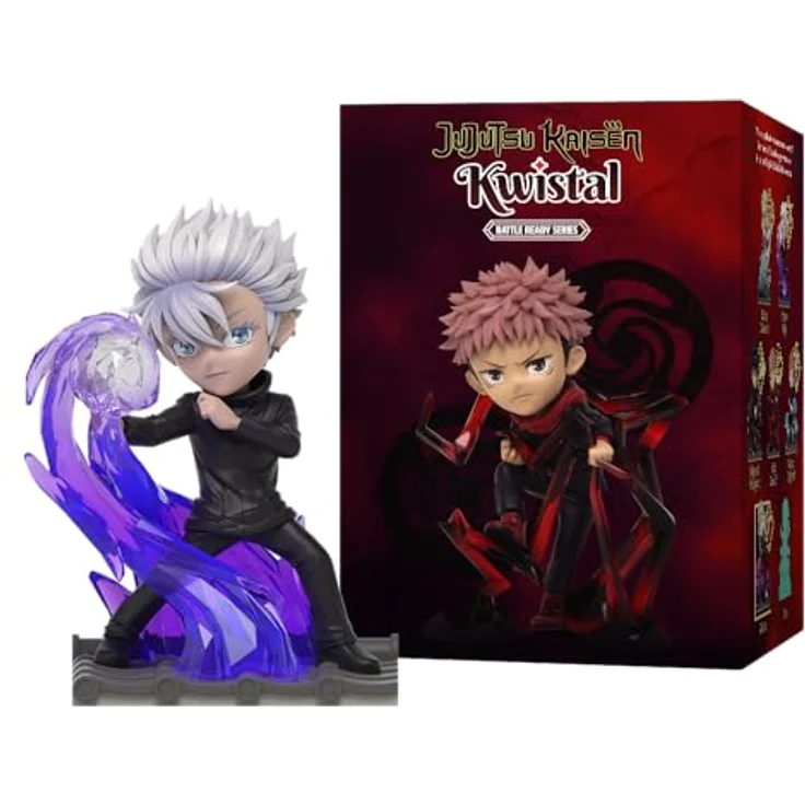 Mighty Jaxx Kwistal Jujutsu Kaisen Battle Ready Series Figur, Sammelfigur, 6 Einheiten, One Size, verschiedene Farben verfügbar – Bild 1