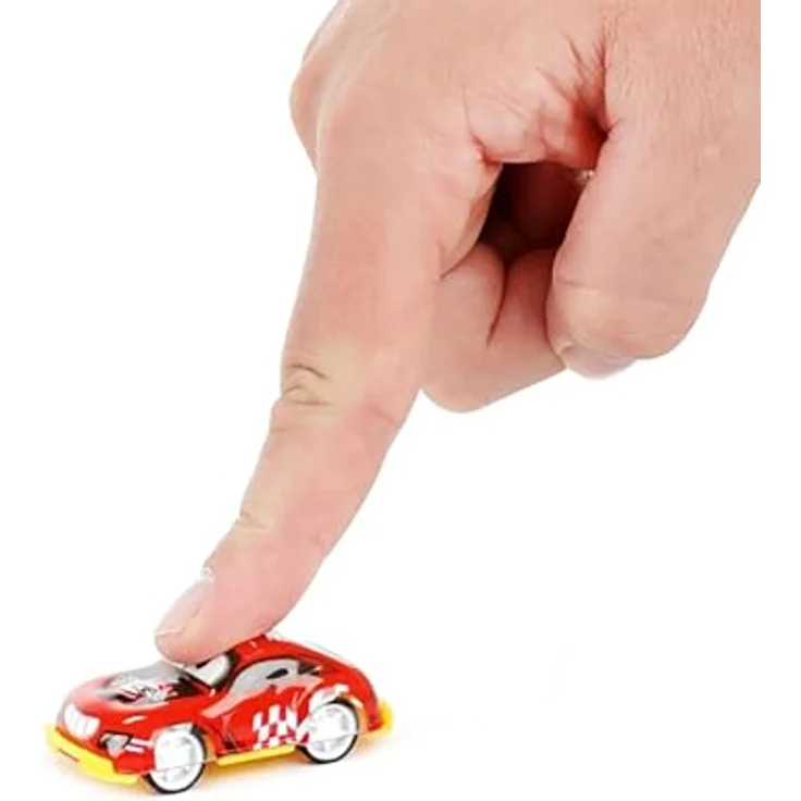 Toi-Toys Turbo Racers Mini RENNAUTO Set, 12-tlg. Rallye Spielzeugautos mit Rückziehmotor, bunt – Bild 3