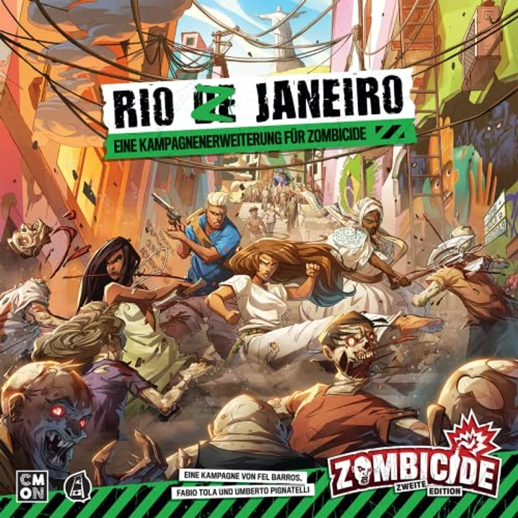 Asmodee | CMON | Zombicide 2. Edition – Rio Z Janeiro | Erweiterung | Kennerspiel | Dungeon Crawler | 1-6 Spieler | Ab 14+ Jahren | 60 Minuten | Deutsch – Bild 3