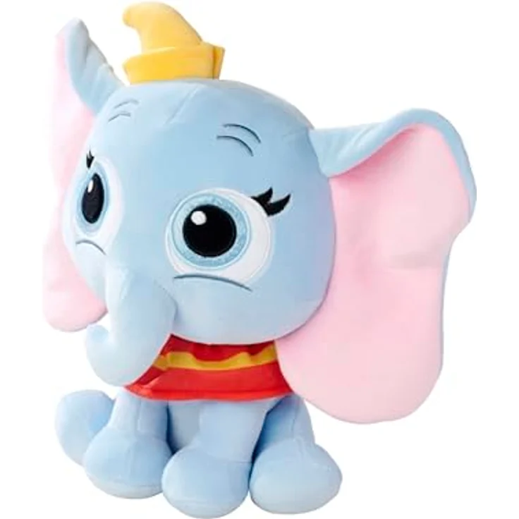 Simba Disney Doorables Dumbo, 25 cm Plüschfigur, kuschelig weich und vielseitig einsetzbar, geeignet für Kinder ab den ersten Lebensmonaten – Bild 2