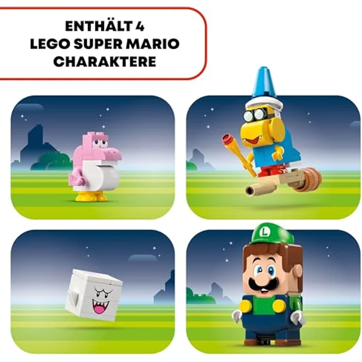 LEGO® Konstruktionsspielsteine Abenteuer mit dem interaktiven LEGO® Luigi™ (71440), LEGO Super Mario, (210 St), Made in Europe – Bild 8