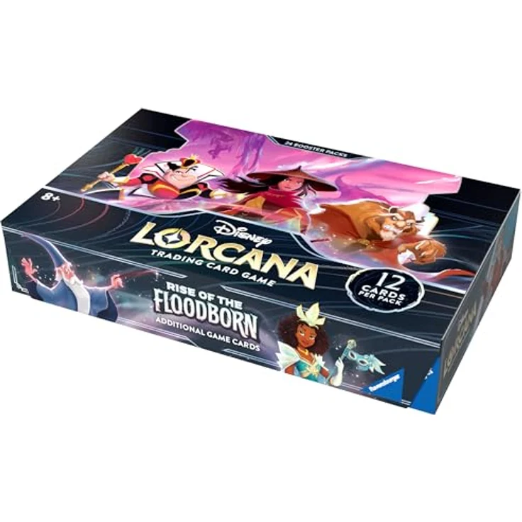 Disney Lorcana Trading Card Game: Aufstieg der Flutgestalten - Display mit 24 Booster Packs (Englisch) – Bild 2