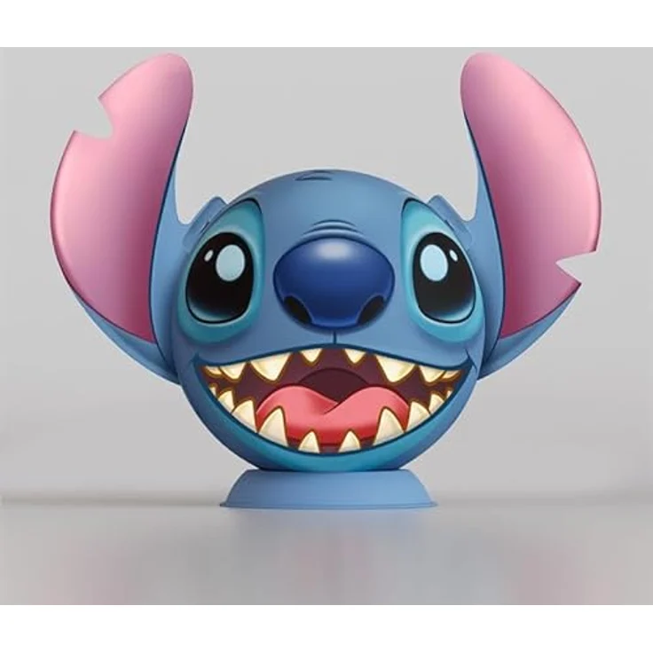 Ravensburger 3D Puzzle 11574 - Puzzle-Ball Stitch mit Ohren - für kleine und große Stitch und Disney Fans ab 6 Jahren – Bild 4
