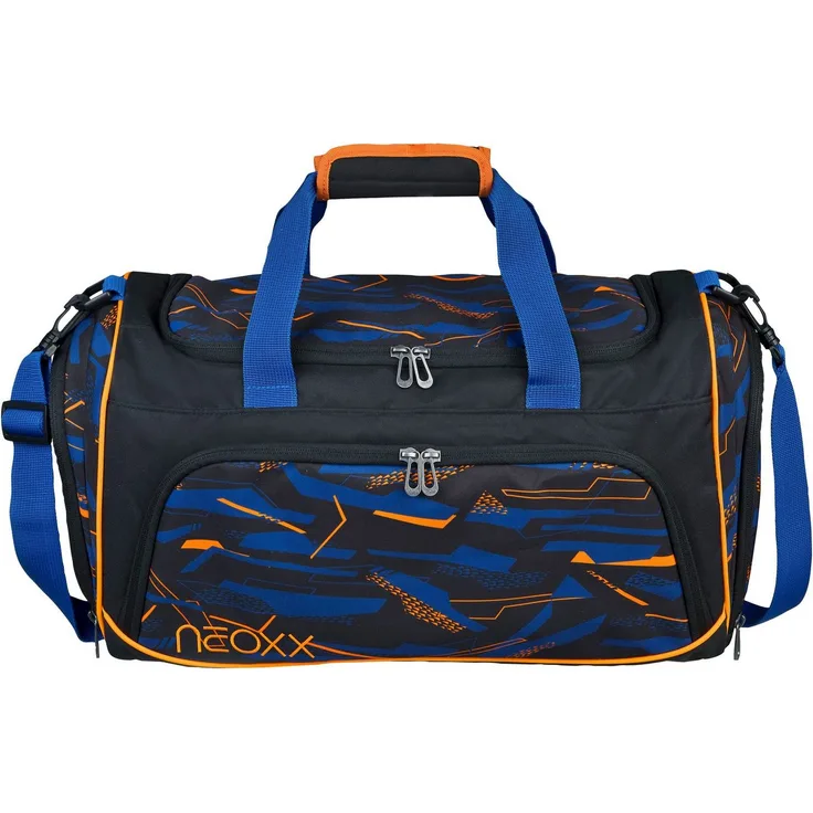 neoxx Sporttasche Move, Streetlight, teilweise aus recyceltem Material, 25 Liter Volumen, mit Schuhfach und wasserabweisend