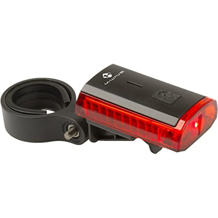 M-Wave Unisex – Erwachsene Atlas K 11 USB LED-Akkulampenset, Schwarz, One Size – Bild 4