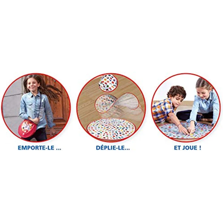 Educa Le LYNX nomade (f), tragbares Kartenspiel mit selbstmontierbarem Pop-up-Spielbrett für Kinder ab 4 Jahren – Bild 4