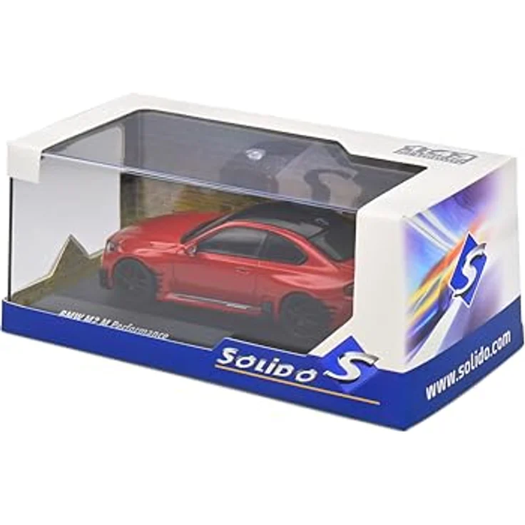 Solido 1:43 BMW M2 G87 2023, detailiertes Modellfahrzeug in Toronto rot – Bild 5