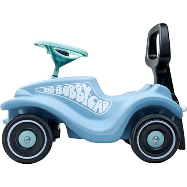 BIG Rutscherauto BIG Bobby Car Classic + Walker, 2-in-1 Lauflernhilfe, ergonomisches Design, Sicherheitslenkrad, Made in Germany – Bild 2