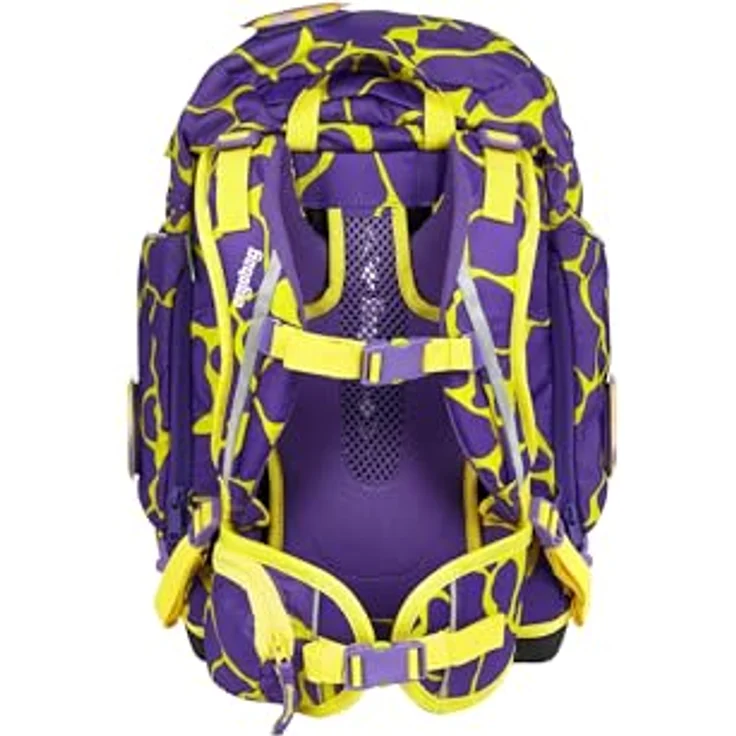 ergobag Schulranzen pack Set, 6-tlg., ergonomischer Schulrucksack mit anpassbarem Your-Size-System und 100% recycelten Kletties – Bild 4