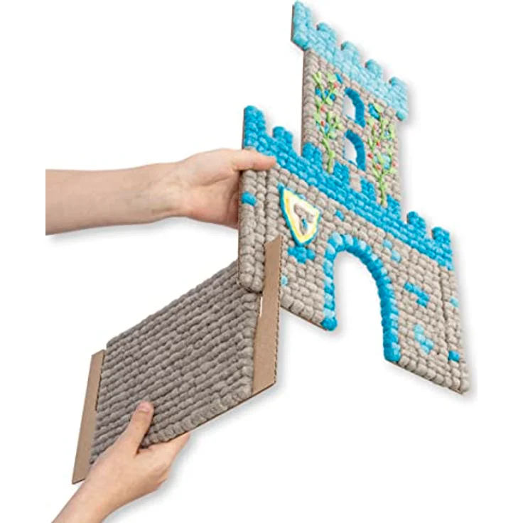 PlayMais® MOSAIC BIG WORLD CASTLE - Bastel-Set für Kinder ab 3 Jahren | Motorik-Spielzeug mit 8.000 Basteln & Lernen + | Fördert Kreativität & Feinmotorik……… – Bild 4