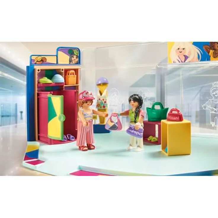 Playmobil® Fashion Store (71534), My Life Konstruktions-Spielset, (76 St), Made in Europe – Bild 6