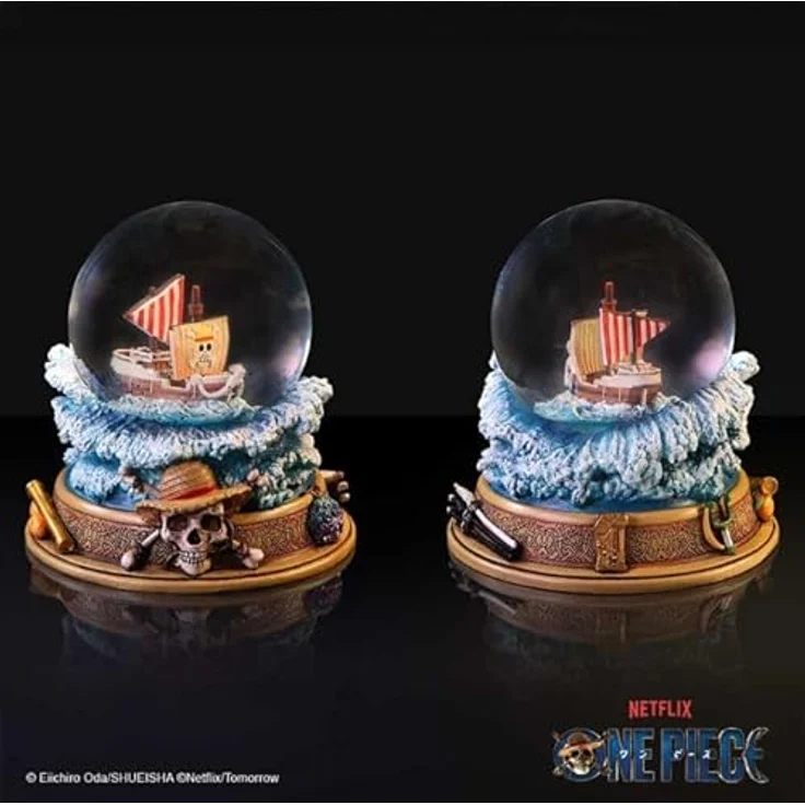 Nemesis Now One Piece Going Merry Schneekugel, 17 cm, hochwertige Resin-Qualität – Bild 6
