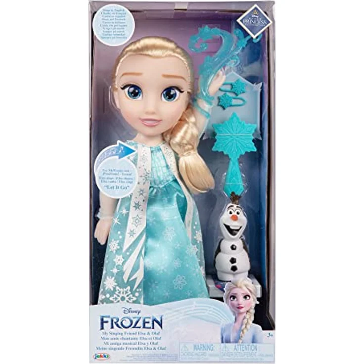 Disney Frozen Classic Feature, Singende Elsa, ca. 35 cm – Bild 8