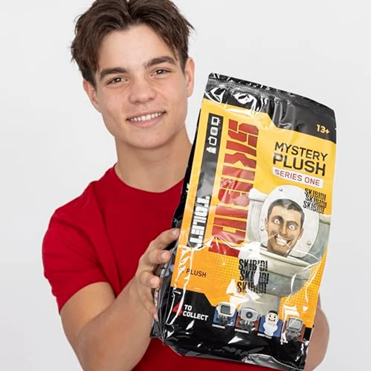 SKIBIDI TOILET Mystery Plush, Sammelfigur aus Blindbox mit 9 einzigartigen Charakteren – Bild 2