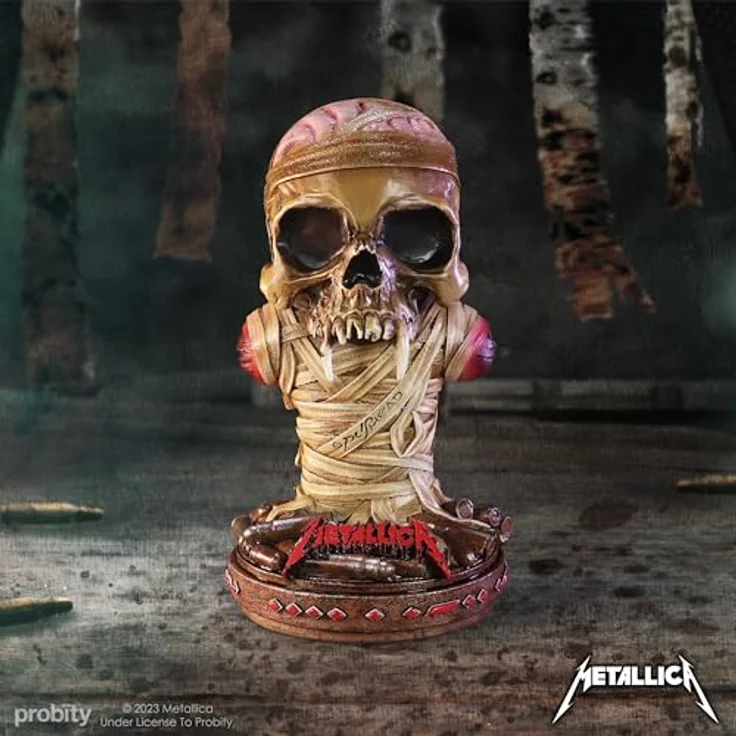 Nemesis Now Metallica Statue One Box, handbemalte Sammelfigur aus hochwertigem Resin, 20 cm – Bild 7