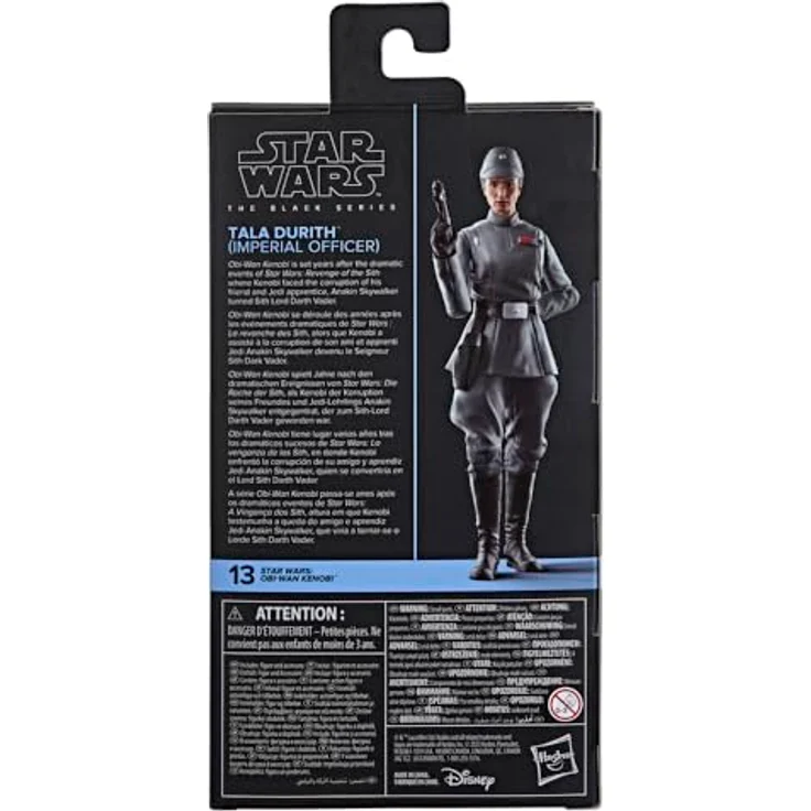 Hasbro Star Wars The Black Series Tala Durith, bewegliche Actionfigur als Imperial Officer, mehrfarbig, 15 cm – Bild 7