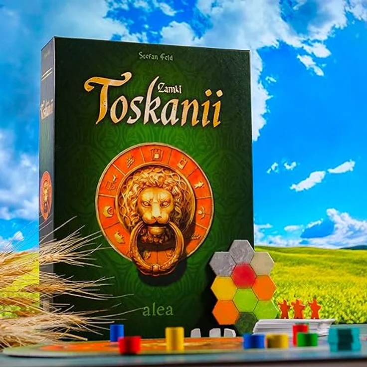 Ravensburger Spielverlag Alea - Gra strategiczna Zamki Toskanii 275281, Brettspiel für 2-4 Spieler, strategisches Spiel im 15. Jahrhundert mit 170 Spielsteinen und 150 Karten, ab 10 Jahren – Bild 6