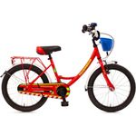 Bachtenkirch Kinderfahrrad 18" Feuerwehr, 1 Gang, ohne Schaltung, Feuerrot