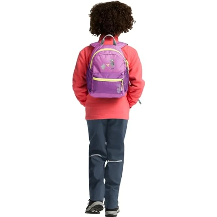 Jack Wolfskin Little Scout Kinderrucksack, 29 cm, pink, 100% Polyester, 23 x 21 x 29 cm – Bild 4