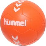 hummel Spume Junior Handball Ball 0, Orange/Weiß