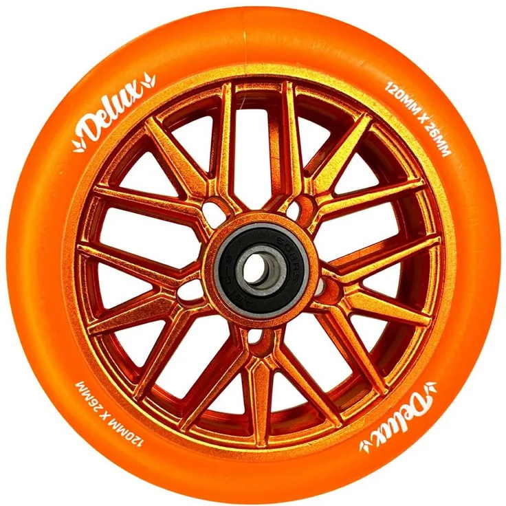 Blunt Stuntscooter Blunt 120mm Stunt-Scooter Wheel Hollow Deluxe Orange, ABEC-9 Kugellager, Aluminium Core