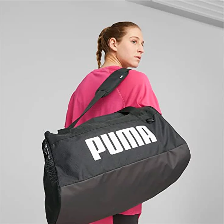 PUMA Sporttasche CHALLENGER DUFFEL BAG S, formstabil und leicht, schwarz – Bild 5