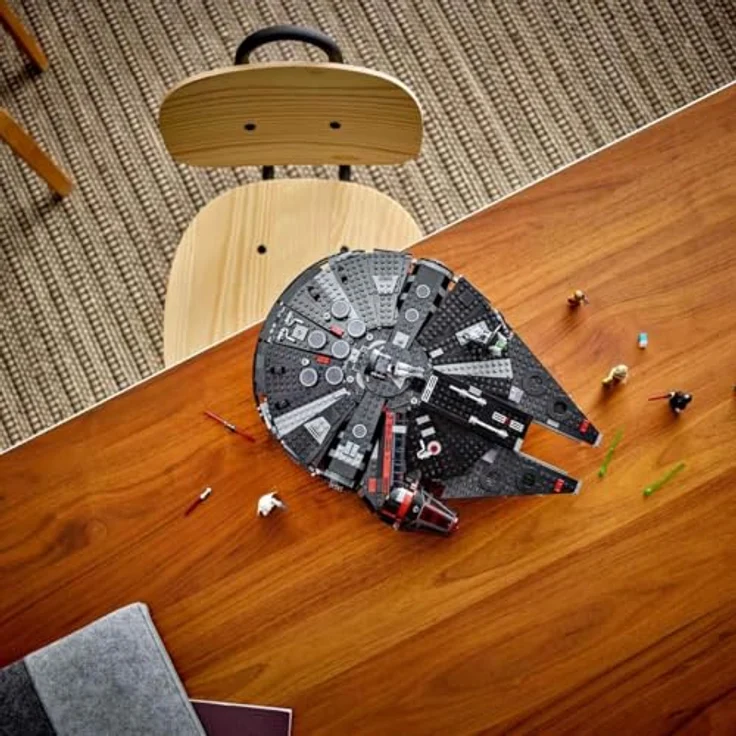 LEGO® Konstruktionsspielsteine Dunkler Millennium Falke (75389), LEGO Star Wars TM, (1579 St), Made in Europe – Bild 3