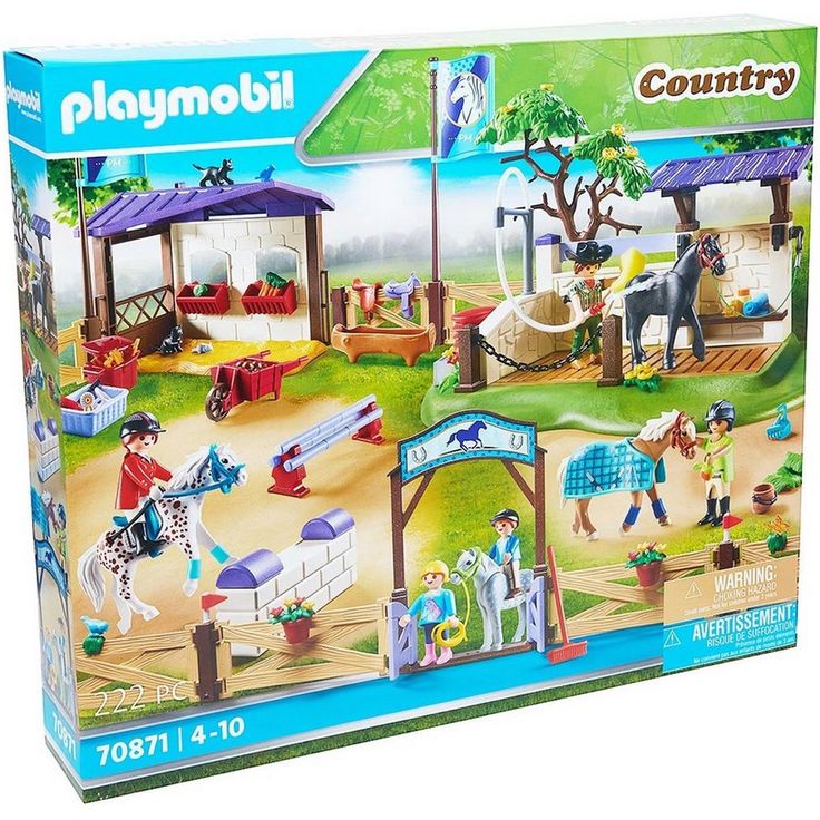 Playmobil® 70871 Reitturnier mit Waschplatz Konstruktions-Spielset – Bild 1