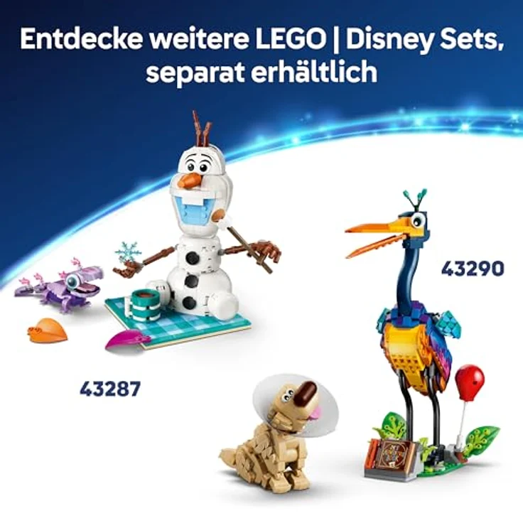 LEGO Disney Sallys Blumentopf (43288), 346-teiliges Bastelset für Kinder ab 9 Jahren, Höhe 27 cm, mit dekorativen Kunstblumen und internen Szenen aus "The Nightmare Before Christmas" – Bild 9