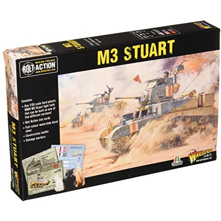Warlord Games 402013002 US Army Zubehör, Bolt Action 2 M3 Stuart - EN – Bild 4