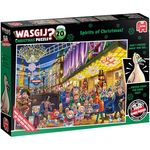 Jumbo Wasgij Christmas 20 - Die Geister der Weihnacht! - 2x1000 Teile Puzzle, klassisches Motiv