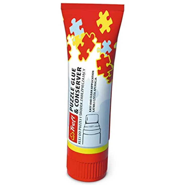 Trefl 90721 - Puzzle-Kleber, Puzzle Glue & Conserver mit Schwammapplikator, 70 ml – Bild 2