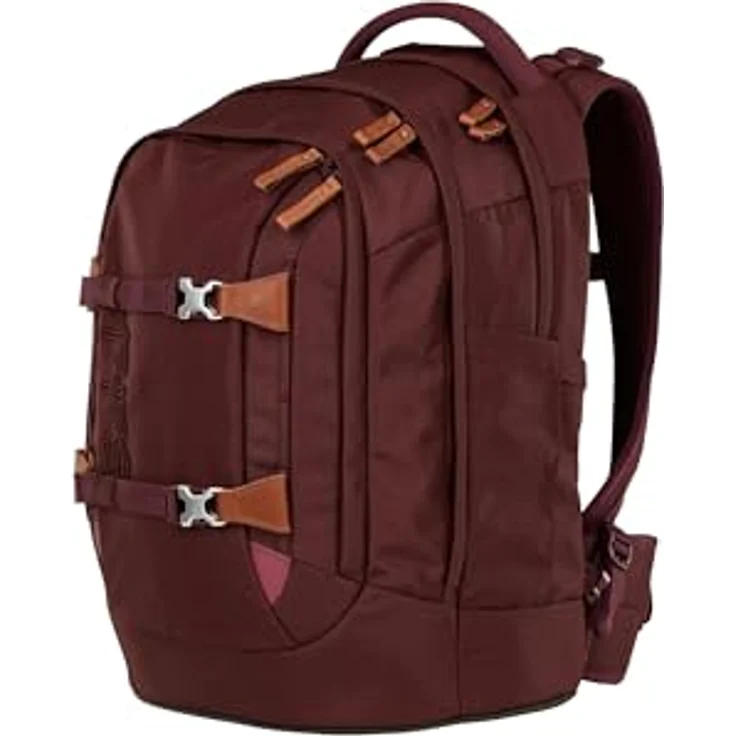 Satch Pack, ergonomischer Schulrucksack 30L mit Organisationsfächern, schwarz – Bild 2